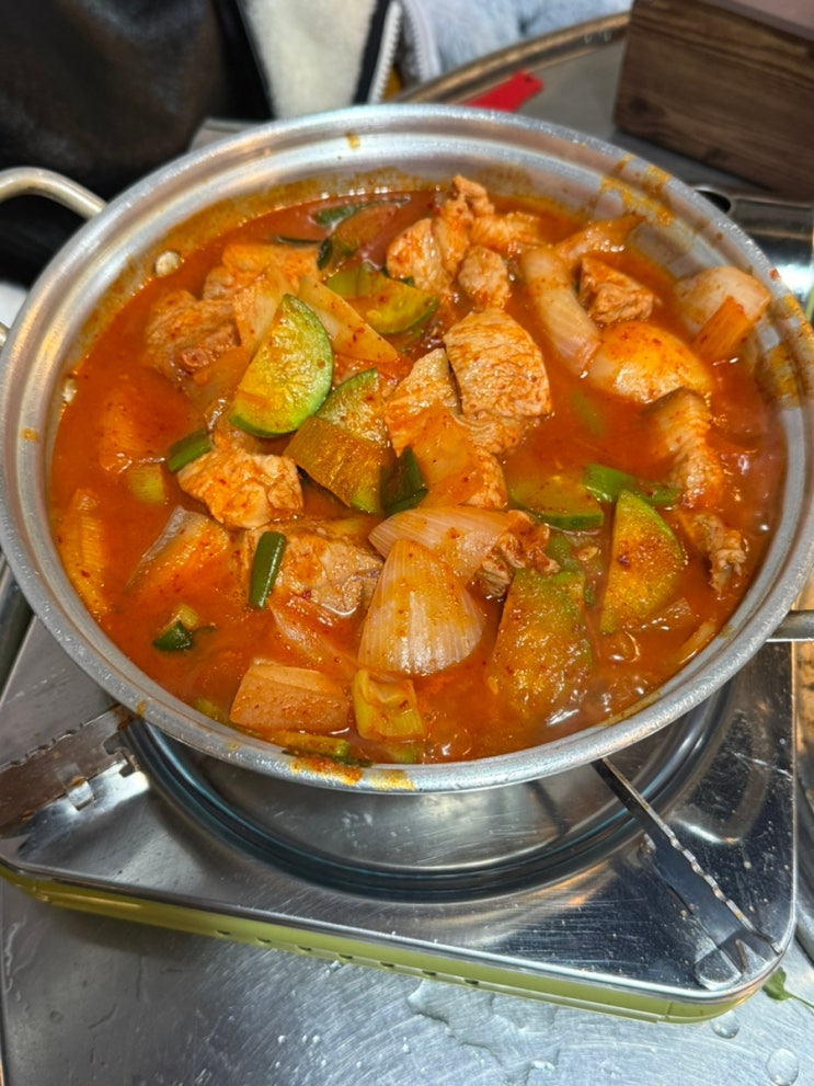  망원 맛집 산청엔흑돼지 삼겹살, 흑돼지 두루치기 최고!