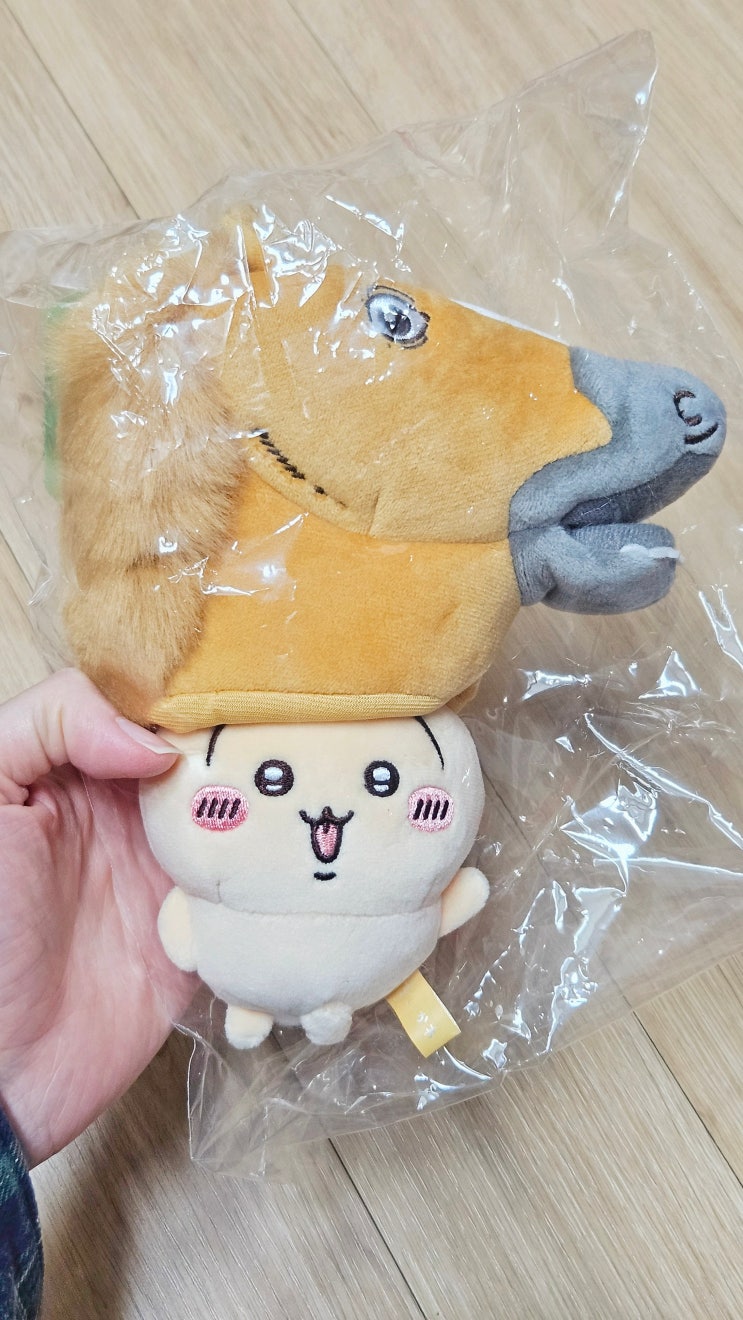  일본 치이카와 산리오 키라메코 말 우사기 마스코트 리뷰