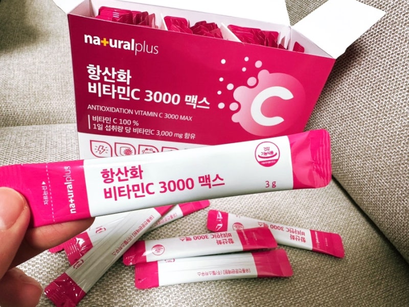 고함량 비타민C가루 파우더 3000mg 항산화 비타민c 3000 3g 맥스 90포 비타민 가루 피곤할때 먹는 ....