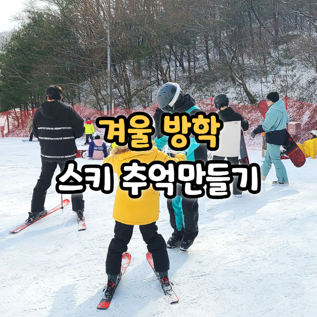 곤지암 어린이 스키강습 후기, 두려움 사라진 첫 스키 레슨