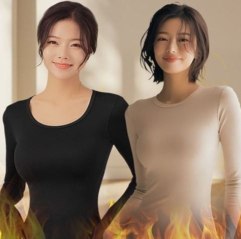 웜&핏 편하고 핏이사는 따듯한 발열내의 2종, 실루엣 살리는 한겨울 필수템