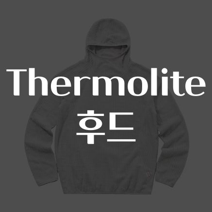 알리익스프레스 Thermolite 써모라이트 후드 후디 프로모코드 1월