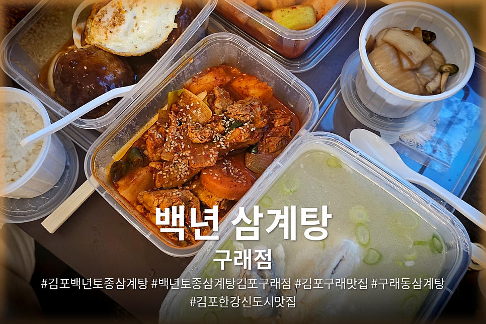 백년토종삼계탕 김포구래점 사진 2