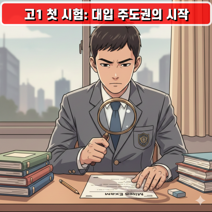  고1 첫 시험의 무게: 고교학점제 하에서 중간고사가 대입 주도권에 미치는 의미