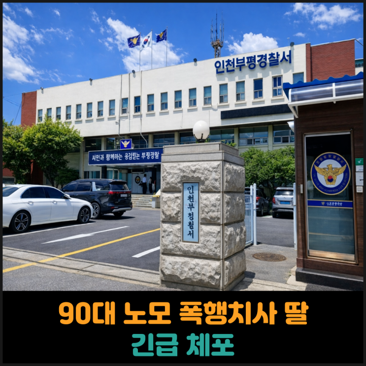  90대 노모 때려 숨지게 한 딸 긴급 체포