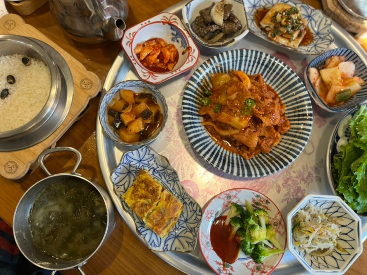  목상동 맛집 밥집 돌솥밥 모들식탁 방문 후기