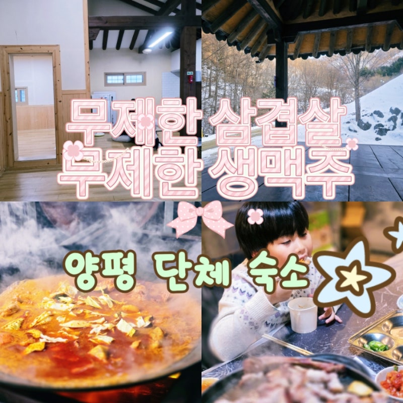 양평 단체 펜션 숙소 재방문한 맑은숲캠프 후기