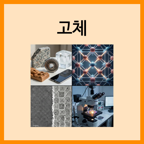  [물질의 상태]고체