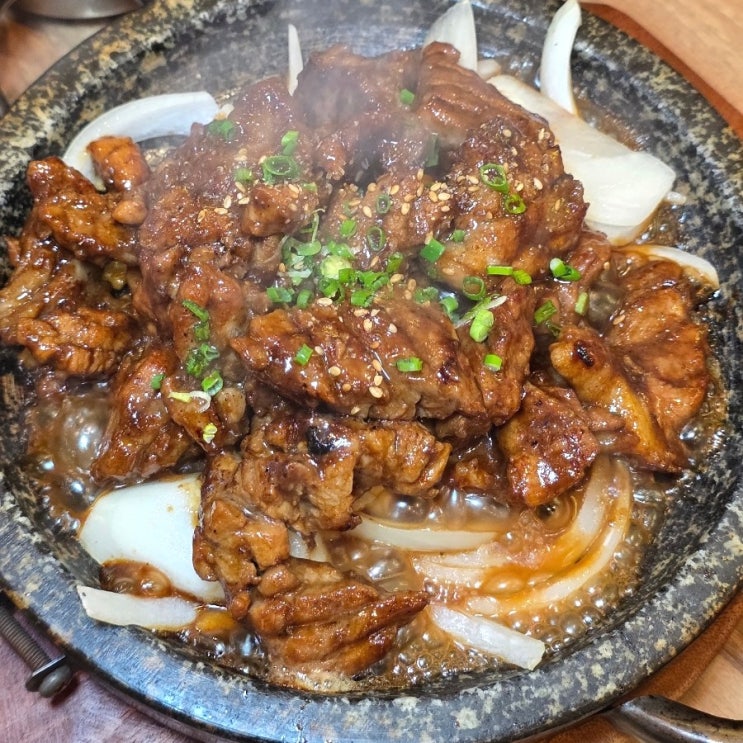  구미 선산CC맛집 교동면옥산동점 석갈비와 육전 단체석 100명 가능
