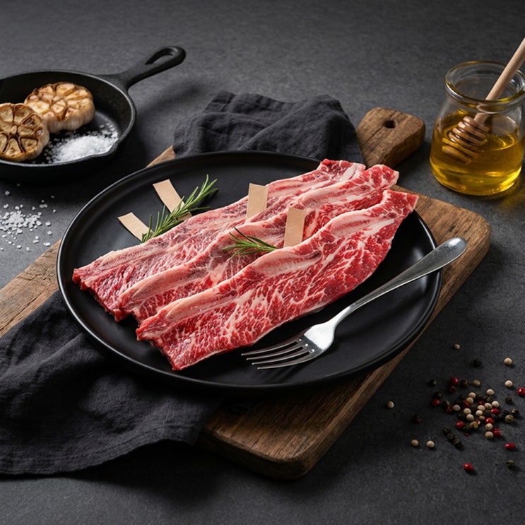  설렘한입 초이스 LA갈비 2kg 선물세트 후기 - 특별한 명절 준비