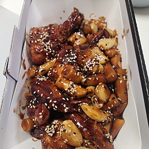 오븐마루 통마늘간장 바베큐 로스트 치즈오븐스파게티 칼로리 맛 후기