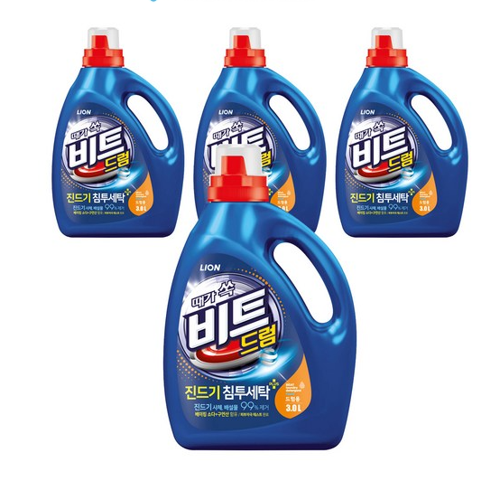  [비트 드럼전용 액상세제 본품, 3L, 1개] 드럼세탁기 잔여물과 꿉꿉한 냄새 해결하는 기본 세제 선택 가이드
