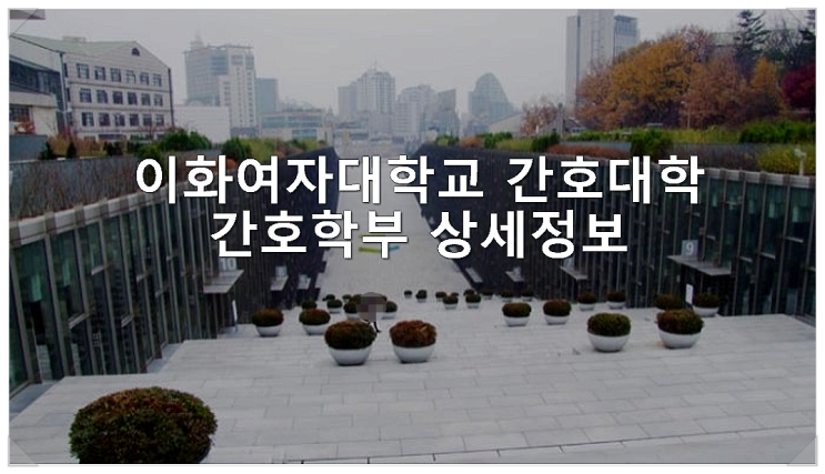  이화여자대학교 간호대학 간호학부 상세정보