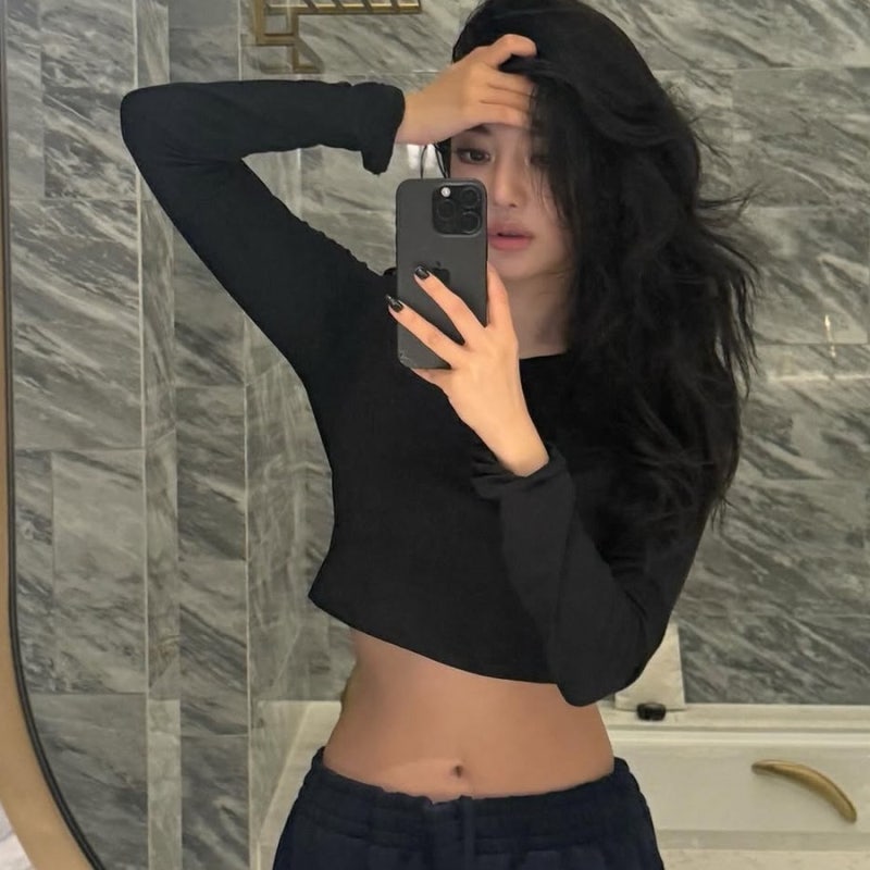 닝닝 스킴스 코디부터 스타일링, 메이크업 분석