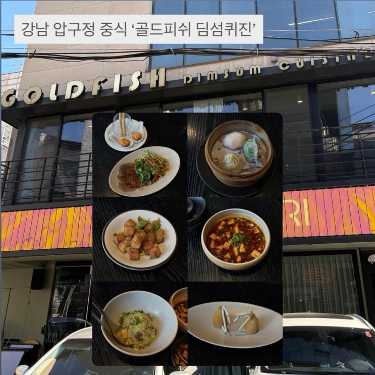  서울 강남 압구정 맛집 압구정 로데오 맛집 코스요리 즐기기 좋은 ‘골드피쉬 딤섬퀴진’ 솔직후기