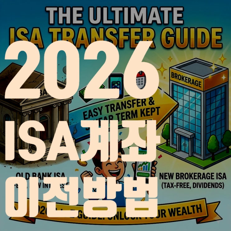  2026 ISA 계좌 이전 방법 A to Z, 수수료 0원 증권사로 갈아타기 (feat. 현금줍줍)