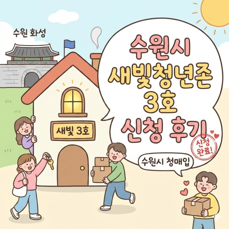역세권 새빛청년존 3호(수원시 청년매입임대주택) 신청 후기 (2)