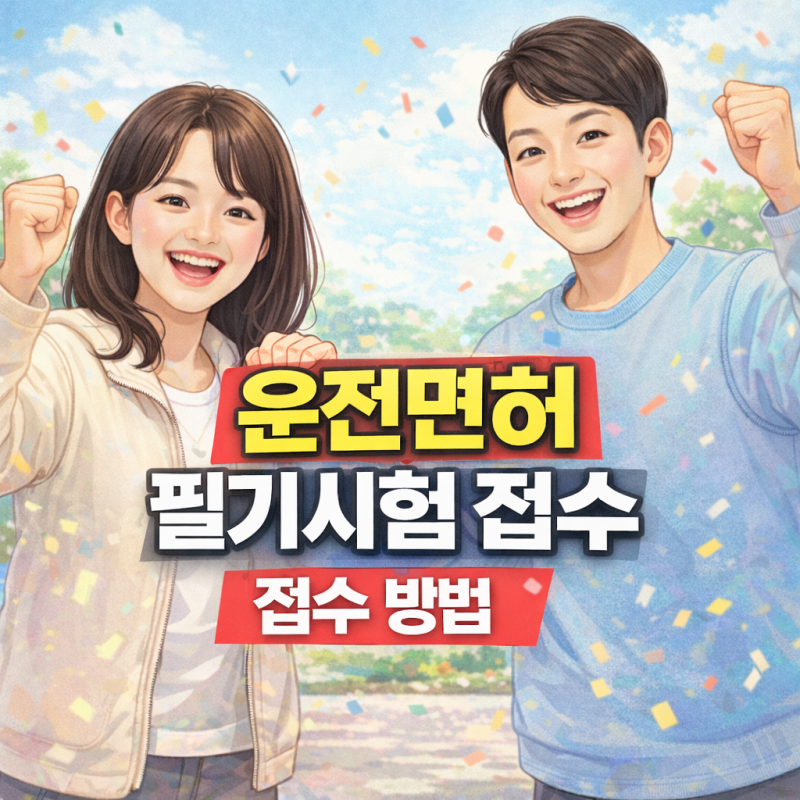 운전면허 필기시험 접수 방법 쉽게 정리｜온라인·현장 접수 한눈에