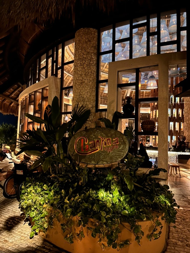  [칸쿤 신혼여행] 스칼렛아르떼 칸티나(Cantina) 공연시간, 룸서비스 디너 스테이크 후기 팜투어
