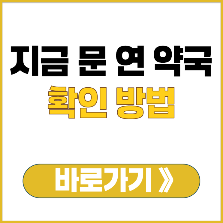  지금 문 연 약국 24시 휴일 주말 평일 저녁 밤 새벽 심야 시간 약국 조회 확인 방법