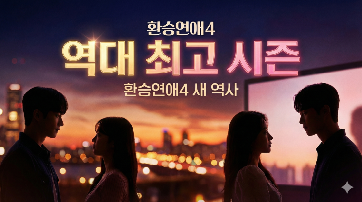  연애 예능의 새 역사를 쓴 티빙 환승연애4, 왜 모두가 역대 최고 시즌이라 부를까