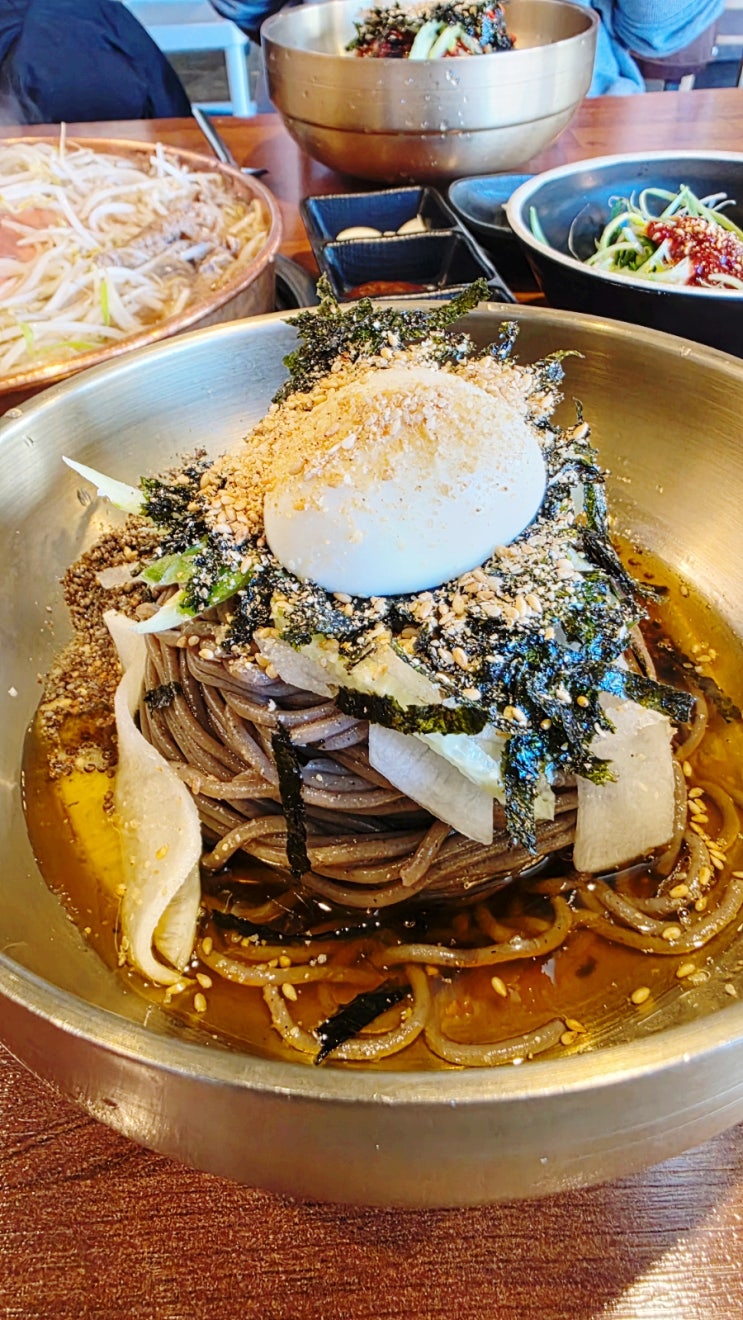  오포맛집 추자리막국수 소 불고기까지 나오는 인심 넉넉 맛집