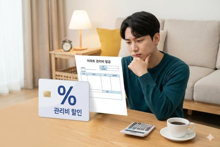  "한 달 3만원 줄었어요" 관리비 할인카드 후기