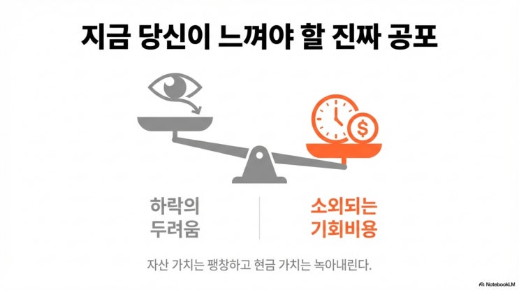  코스피 5,000 시대, 현금 쥐고 있는 당신이 매일 확정적으로 잃고 있는 돈의 액수