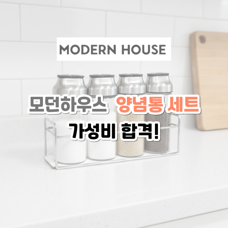 모던하우스 양념통 세트 2년 실사용 후기