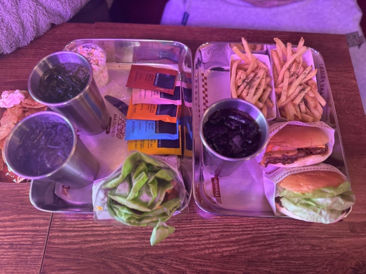  선유도역 맛집 한강 갈때 포장 하기 좋은 바스버거