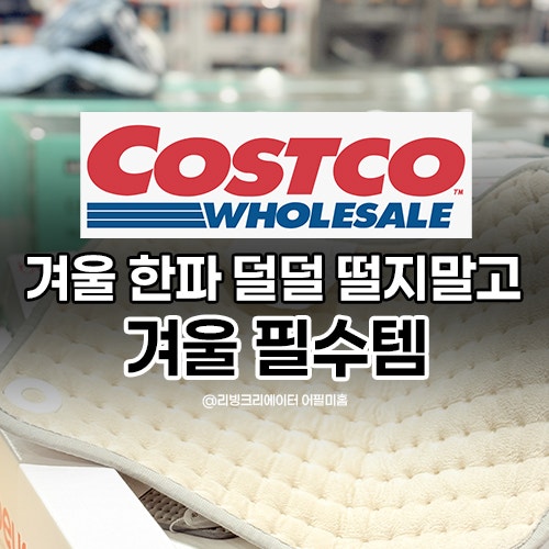  겨울한파 패딩으로 부족한 40대가 찾는 코스트코가성비템