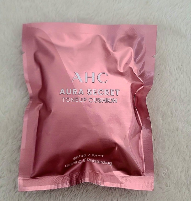 AHC 아우라 시크릿 톤업 쿠션 본품 사기전 리필부터 써본 솔직 후기