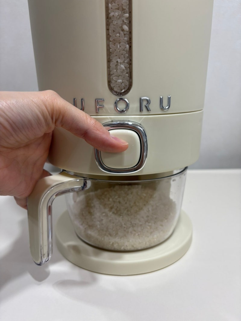 [UFORU 쌀통] 2인 가구 쌀통 솔직 후기 (내돈내산)