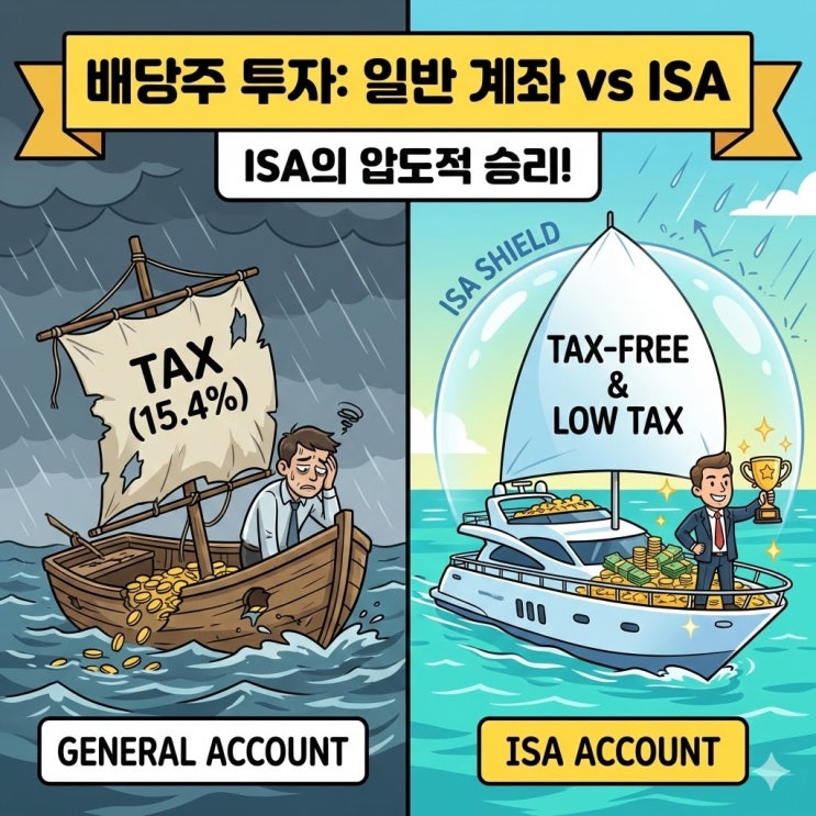  [2026 최신판] 배당주 투자, 왜 일반 계좌보다 ISA가 유리할까?