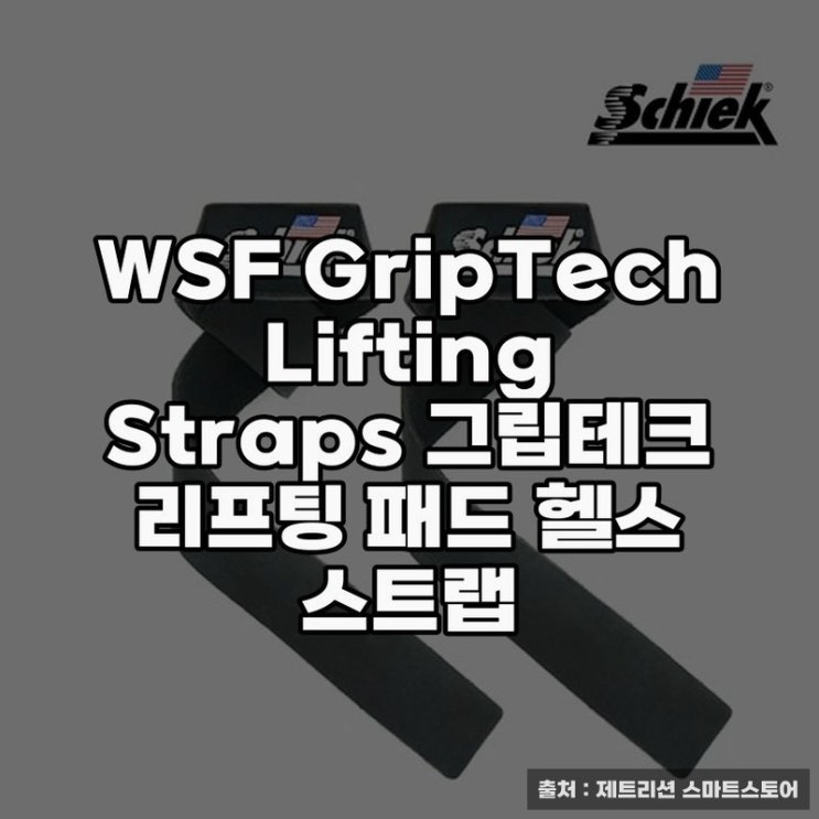  WSF GripTech 헬스스트랩 사용 후기