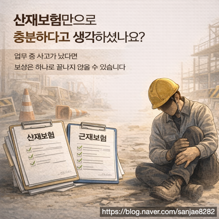  산재보험만으로 부족할 때 근재 보험까지 청구해야 하는 이유