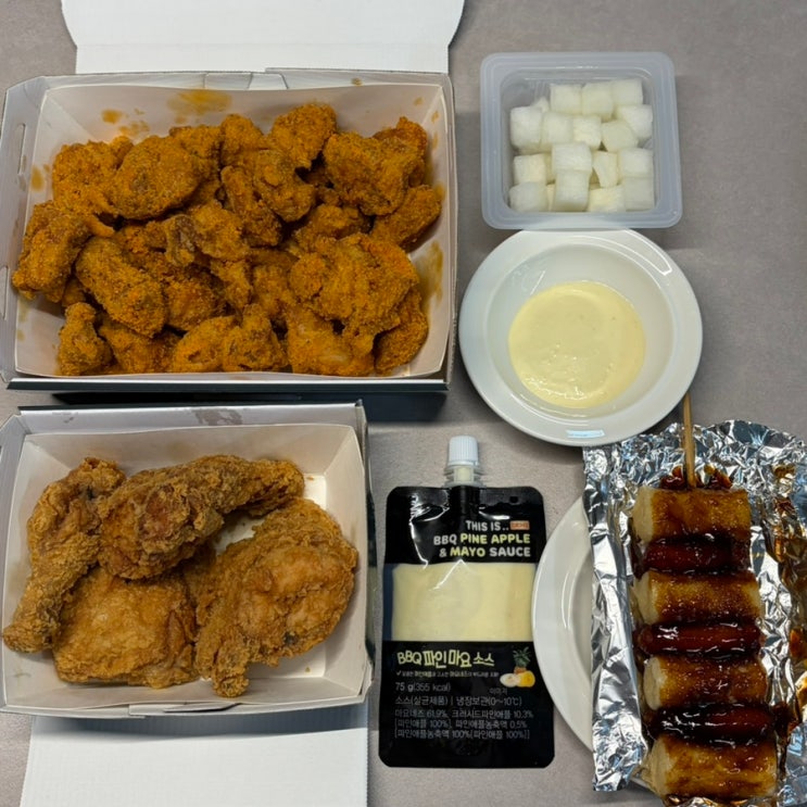  BBQ 뿜치킹 비비큐 뿜치킨 시키면 황금올리브 반마리 서비스 후기 뿌링클 맛 비교 파인마요소스 소떡 땡쇼크맛 추천