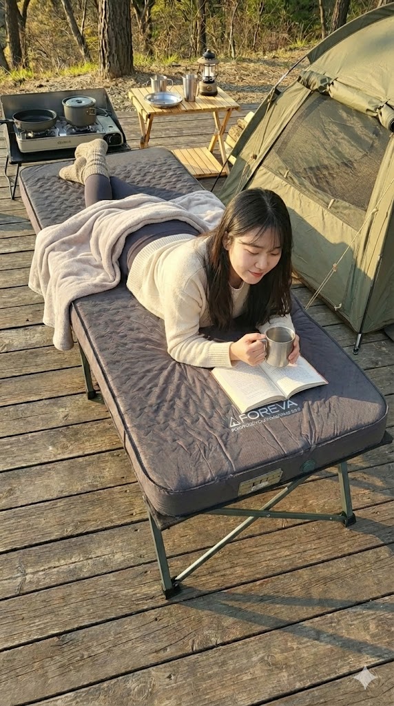  스노우라인 자충매트 포레바로 갈아탄 후기