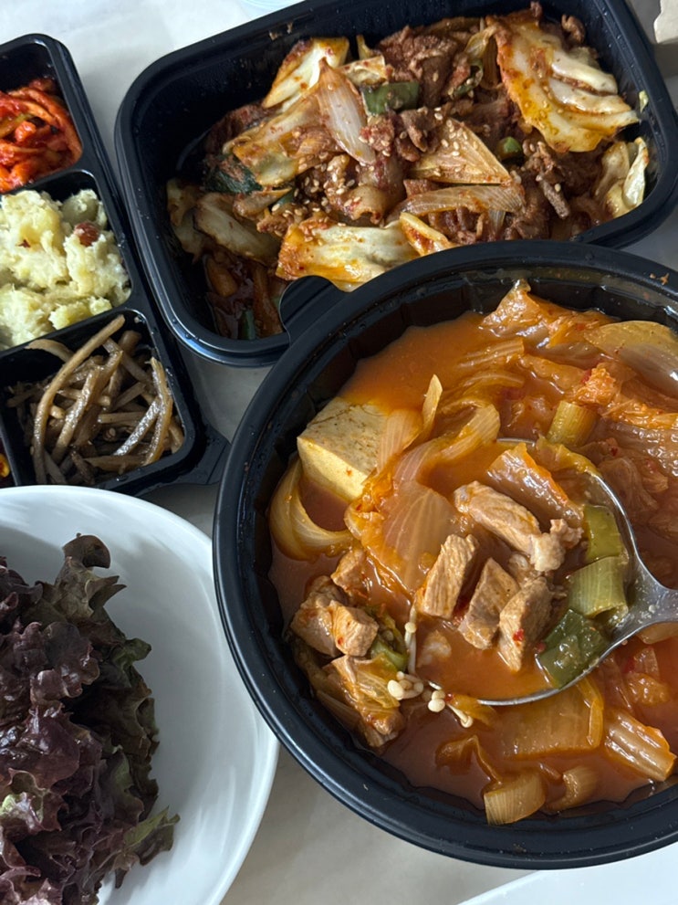  평택 비전동 배달맛집 한식 푸짐한 밥상 내돈내산 집밥 배달