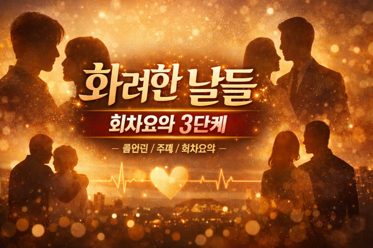  드라마 화려한 날들 기본정보 및 회차요약 3단계