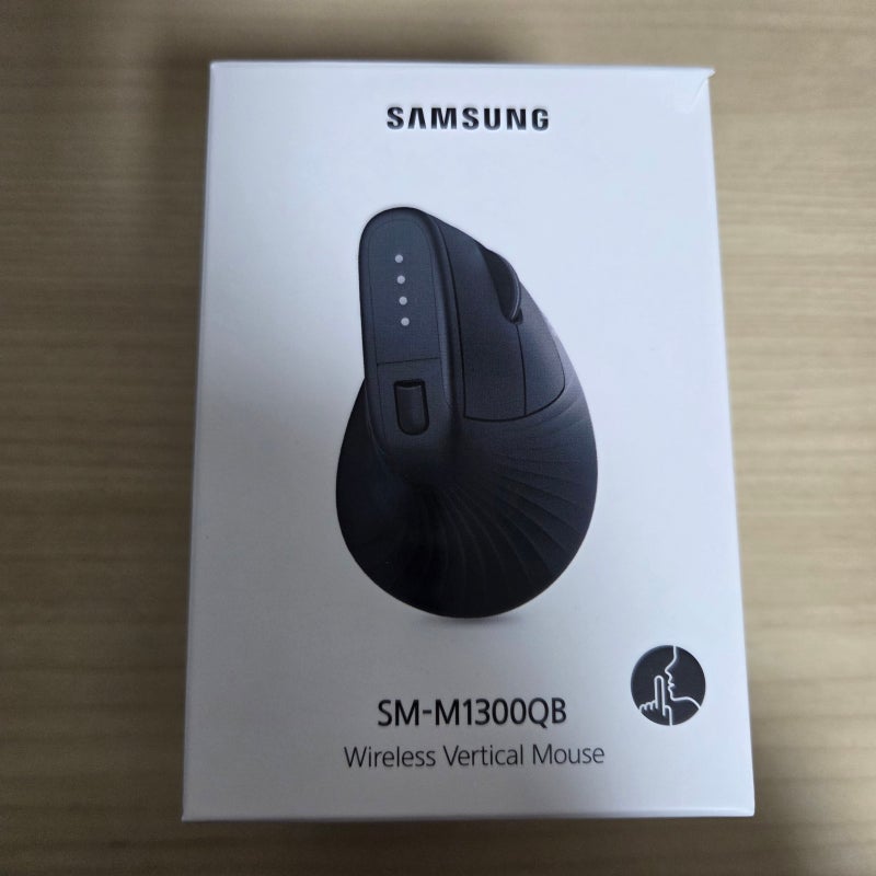 리뷰 | 삼성 무선 저소음 버티컬 마우스 SM-M1300QB