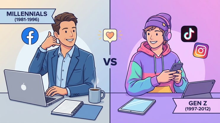  Z세대 vs 밀레니얼, 서로 이해 못하는 순간들 