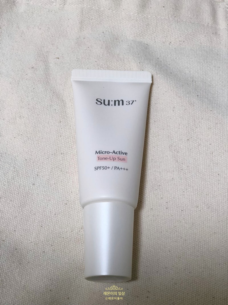 [선크림] 숨 마이크로 액티브 톤업 선 SPF50+ PA+++
