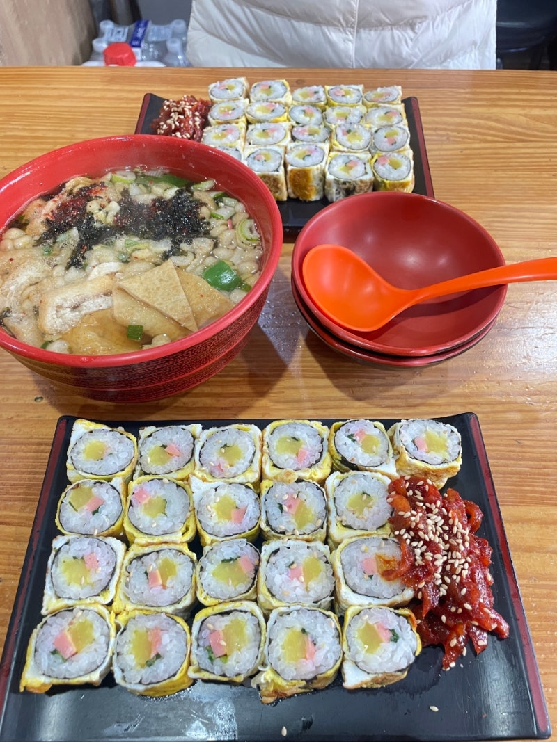 안양 인덕원 [장수계란말이김밥]