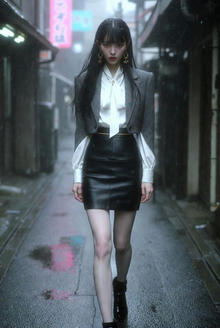  독특한 소녀 일러스트2601255