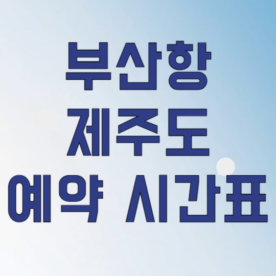 부산항 제주도 배편 뉴스타호 시간표와 객실 요금 완벽 가이드