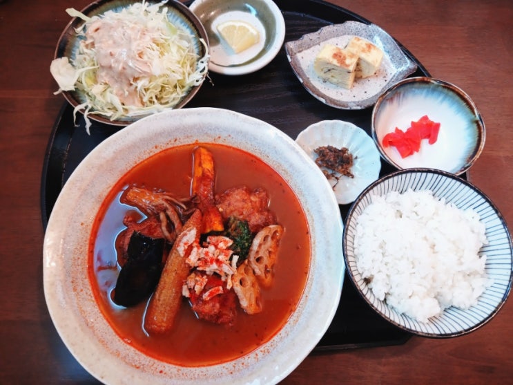  망원동맛집 망원동일본가정식 나고미칸 겨울한정 스프카레 추천