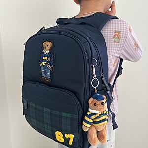 초등 1학년 책가방 추천, 폴로 키즈 베어 백팩 실제 사용 후기