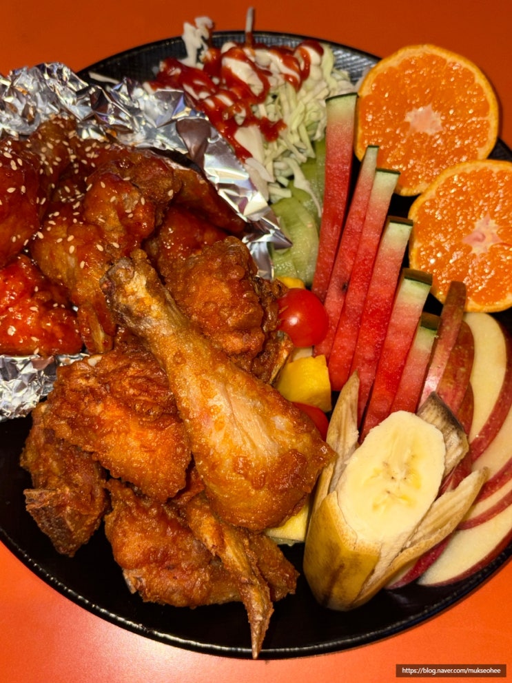  이태원 맥주 마시러 코리아호프 과일치킨 치맥 회식즐겨요