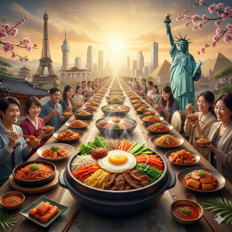  한식의 인기! 이젠 세계 속 주인공이 됐다! 